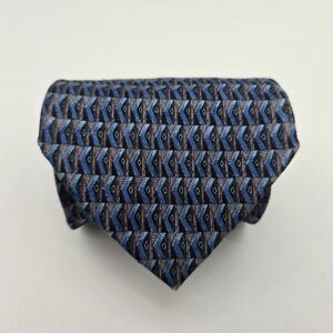 Ermenegildo Zegna Blue Diamond Italian Silk Tie 3.75x60 - Made in Italy